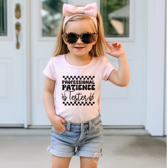 Proffessional Patience Tester Youth & Toddler Tee - Picture 3 of 4